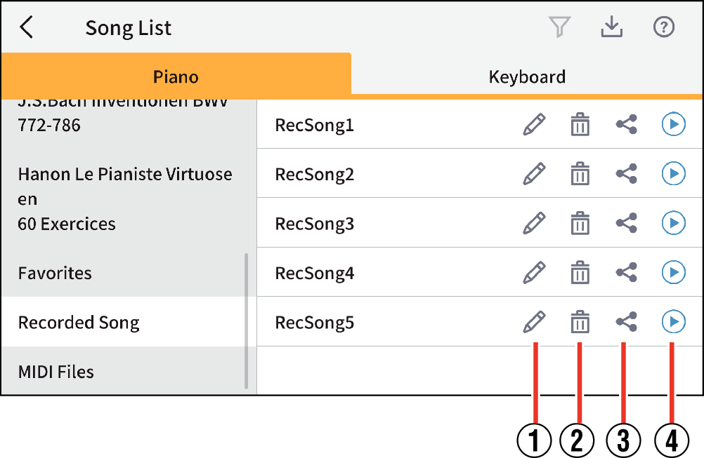 casio music files