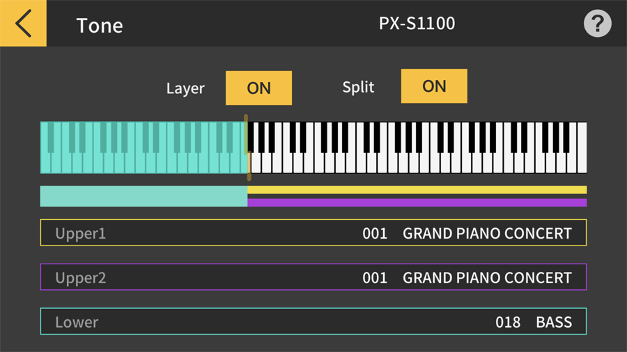 Piano Remote Controller