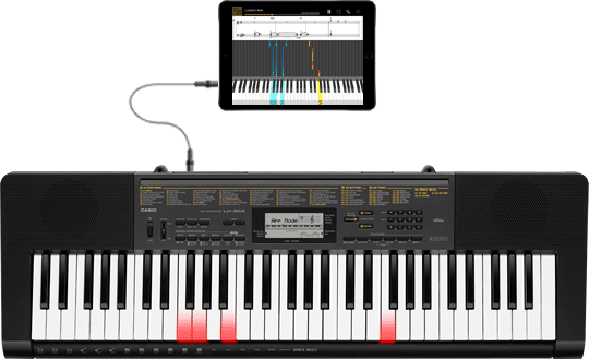 Scoring performances Chordana Play for Piano - Support - CASIO