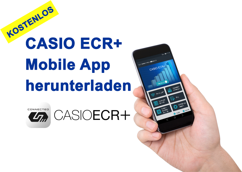 [KOSTENLOS] CASIO ECR+ Mobile App herunterladen
