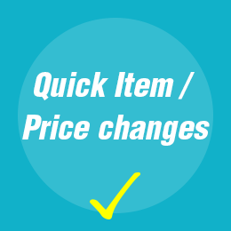 Quick Item/Price Change