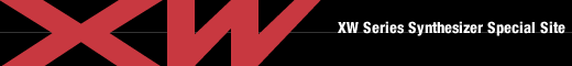 XW Series Synthesizer Special Site