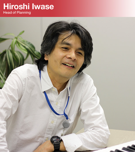 Hiroshi Iwase - Head of Planning