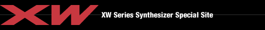XW Series Synthesizer Special Site